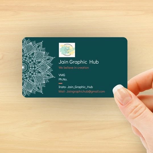 "Art speaks where words are unable to explain. 🎨✨"
💳 It is a sample of visiting card we design.
👉🏻 We provide different designing and Printing (optional) services 
Such as 
🔹Birthday party card 
🔹Visiting cards
🔹Wedding cards and many more.
🌟 Customisation is available 
📩 Dm us to order

 
#graphicdesign 
#designinspiration 
#creativity 
#artistic 
#digitalart 
#visualart 
#graphicdesigner 
#designcommunity 
#artofvisuals 
#creativeprocess 
#designlife 
#graphicdesigninspiration 
#artistsoninstagram 
#graphicdesignlove 
#artisticexpression 
#creativejourney 
#designerlife 
#graphicdesignersofinstagram